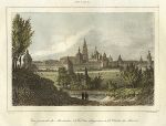 Russia, near Moscow, Monastery of Troitza Serguieva, 1838