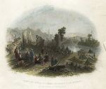 Syria, Pilgrims to Mecca near Antioch, 1837