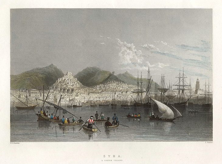 Greece, Syros (Syra), 1837