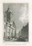 London, St.Peter Le Poor, Broad Street, 1831