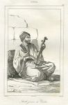 Arabia, Arab muscician, 1847