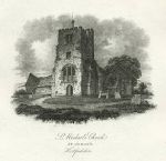 Hertfordshire, St.Alban's, St.Michael's Church, 1805