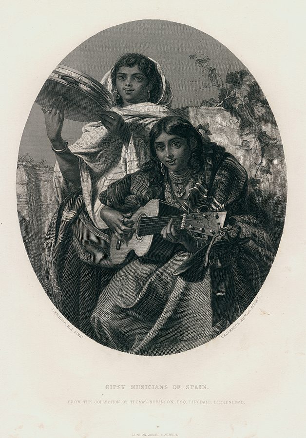 Gipsy Musicians of Spain, 1865