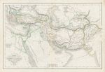 Alexander's Conquests map, 1839