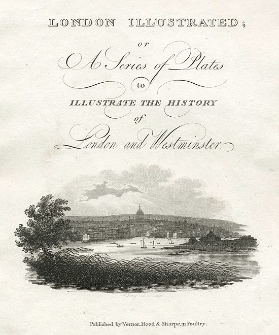 London, distant view, 1805