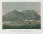 South Africa, Cape Town view, 1811
