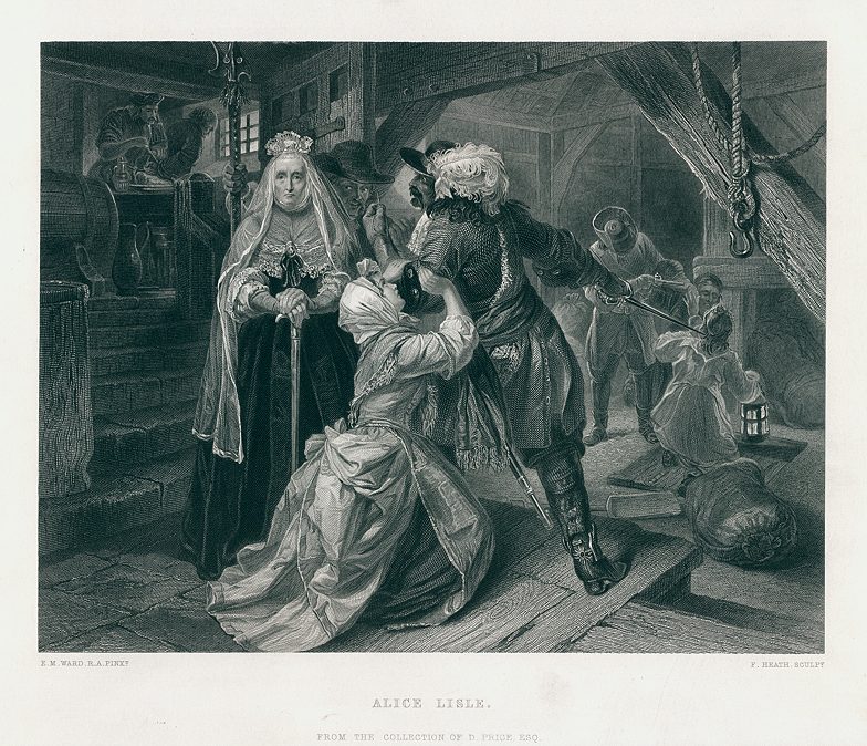 Alice Lisle (executed in 1685), 1864