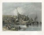 Devon, Brixham view, 1842