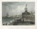 Hampshire, Portsmouth, View from the Saluting Platform, 1842