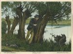 Oxfordshire, River Thames, Dibbing for Chub, 1873