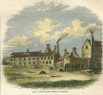 Staffordshire, Burslem, The Churchyard Works (potteries), 1864