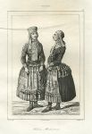 Russia, Femmes Mordviennes, 1838