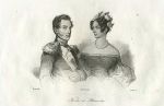 Russia, Nicolas I & Alexandra, 1838