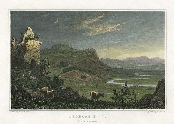 Wales, Grongar Hill, 1830