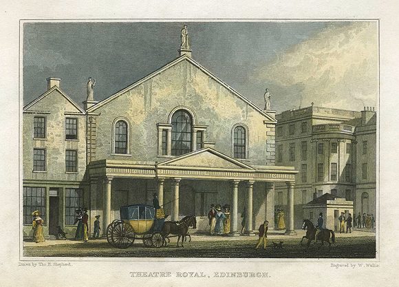 Scotland, Edinburgh, Theatre Royal, 1831