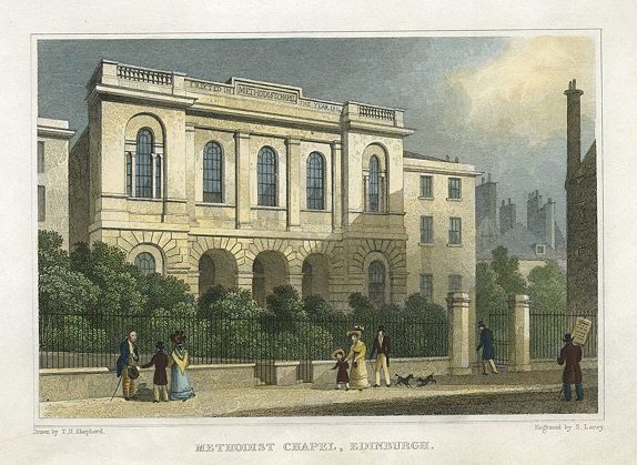 Scotland, Edinburgh, Methodist Chapel, 1831