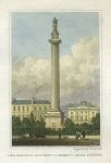 Scotland, Edinburgh, Lord Melville's Monument, St.Andrew's Square, 1831