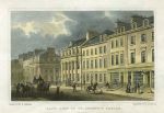 Scotland, Edinburgh, East side of St.Andrew's Square, 1831