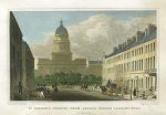 Scotland, Edinburgh, St.George's Church from George Street, 1831