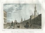 Russia, Moscow, Krasnoi Square and St.Vladimir Gate, 1838