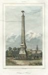 Ukraine, Obelisk at Poltava, 1838