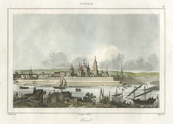 Russia, Tver, 1838
