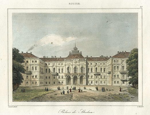 Russia, near St.Petersburg, Constantine Palace, 1838