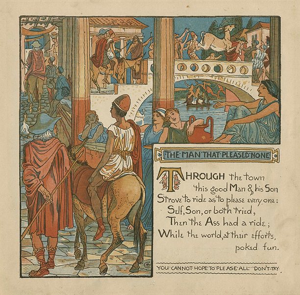 The Man that Pleased None, Walter Crane, 1887