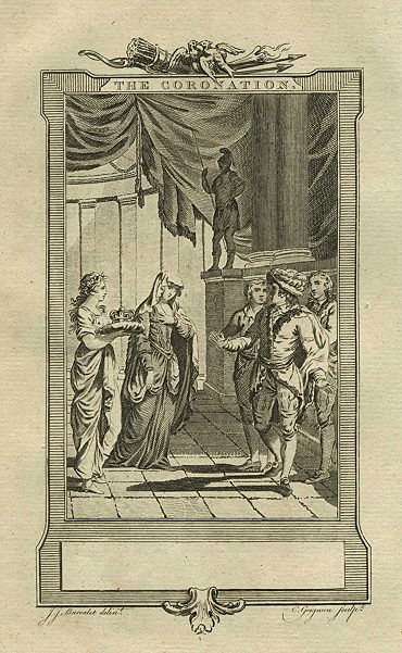 'The Coronation' ancient Greece, 1790