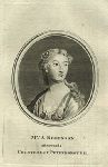 Mrs. A.Robinson, Countess of Peterborough portrait, 1790