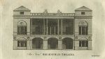 Birmingham, the New Birmingham Theatre (Theatre Royal), 1790