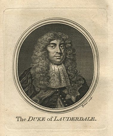 John Maitland, 1st Duke of Lauderdale, portrait, 1759