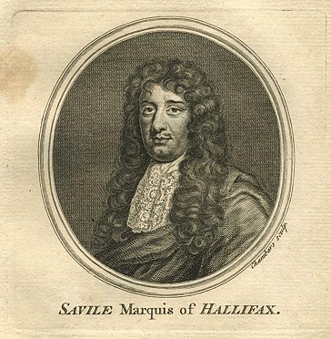 George Savile, 1st Marquis of Halifax, portrait, 1759