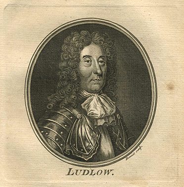Edmund Ludlow (parliamentarian), portrait, 1759