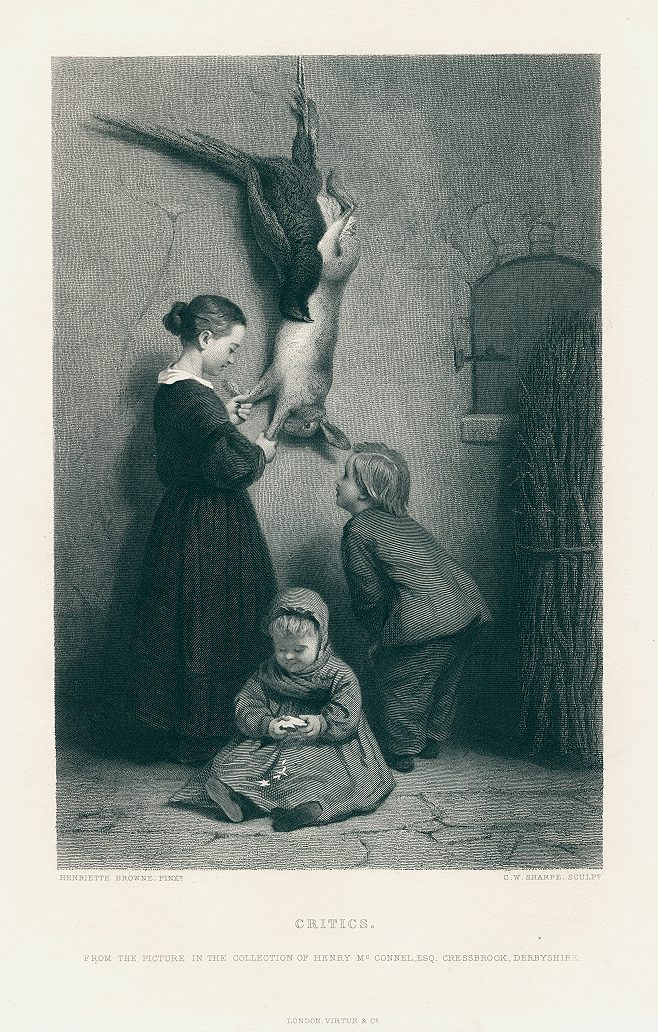 Critics, after Henriette Browne, 1872