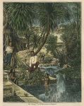 Thailand, Bangkok, Un Arroyo, 1873