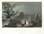 Lebanon, camp near Baalbek, 1837