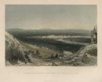Syria, Damascus view, 1837