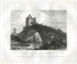 Italy, Rome, Ponte Salario, 1840