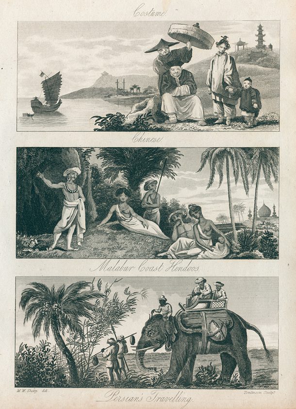 Chinese, Indian Hindoos & Persians, 1811