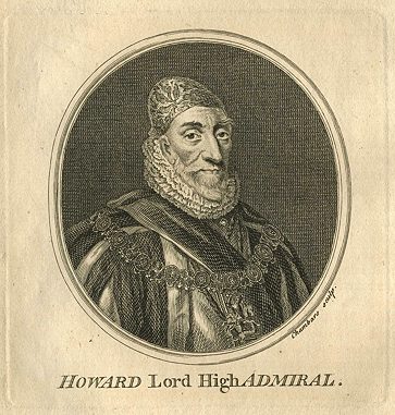 Howard, Lord High Admiral, portrait, 1759