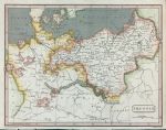 Prussia map, 1811