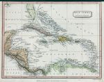 West Indies map, 1811
