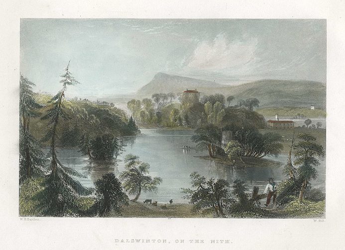 Scotland, Dalswinton, on the Nith, 1838