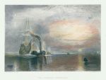 The Fighting Temeraire, after Turner, 1878