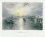 Italy, Venice, after Turner, 1878