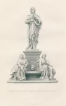 Friedrich Schiller, monument in Berlin, 1874