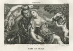Mars et Venus, after Paris Bordone, 1814