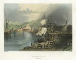 Cumberland, Workington view, 1842