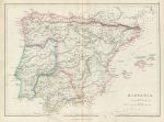 Roman Spain & Portugal (Hispania), 1858